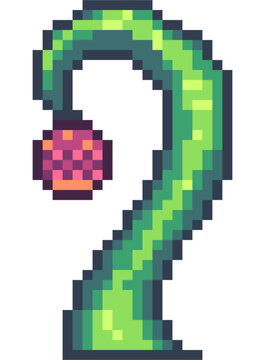 pixel art of plant