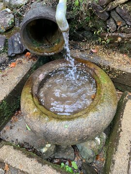 Whispering Flow &mdash; Wabi‑Sabi Water Basin
