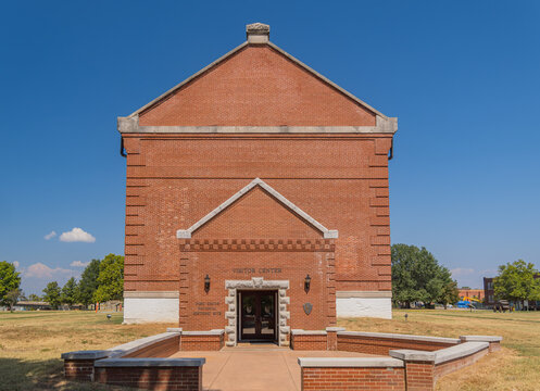Fort Smith Visitor Center brick building exterior