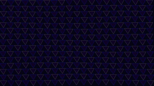 Abstract dark blue geometric triangle grid pattern background