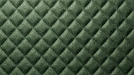 Obraz premium Diamond emboss texture surface with soft green fabric creating cozy and elegant background design