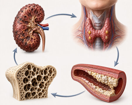 Chronic Kidney Mineral Bone Disease Cycle