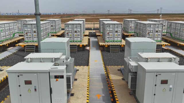 Large-scale energy storage power stations; clean and low-carbon energy.