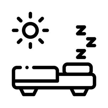 insomnia line icon