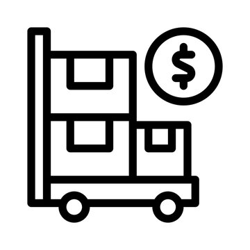 procurement line icon