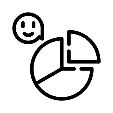 sentiment analysis line icon