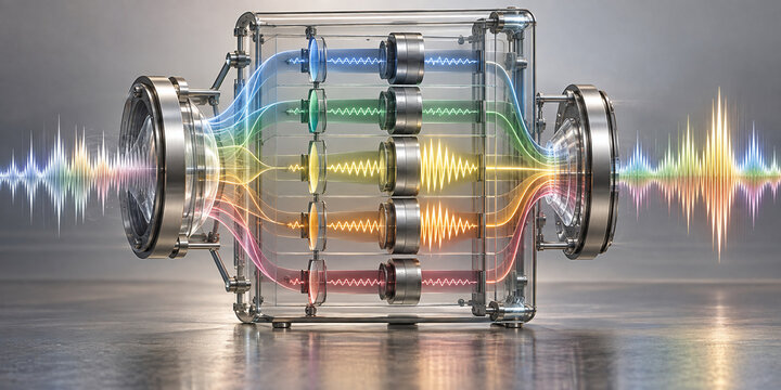 Selective Frequency Amplification Through Multiband Audio Processor