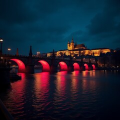 Fototapeta premium Prague Bridge Travel