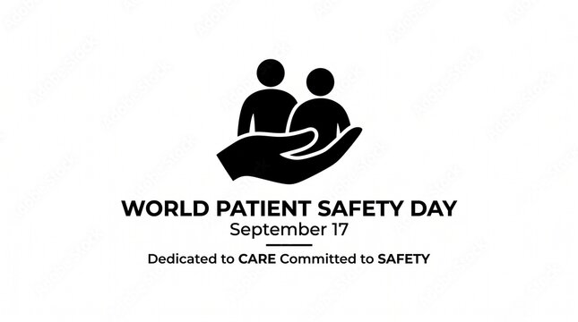 World Patient Safety Day 2026 Dedicated to Care Committed to Safety September 17 Illustration