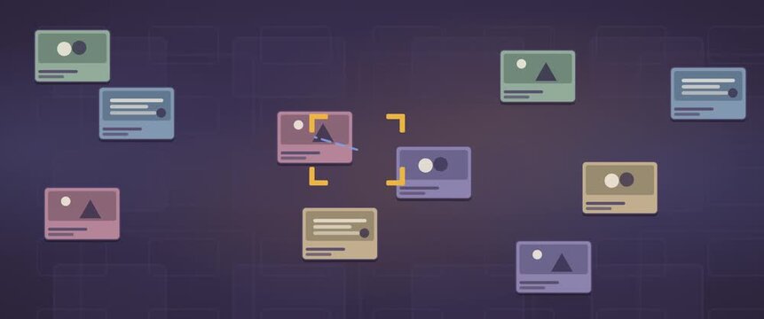 Cinematic widescreen media provenance frame ultrawide seamless loop