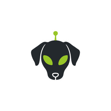 Alien Dog Logo