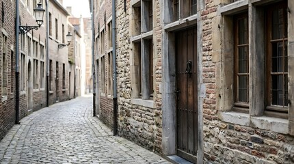 Fototapeta premium Heritage Old Town Alleyway Architecture