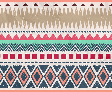 seamless pattern with fishes