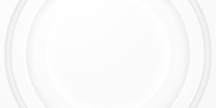 white background circle shape modern futuristic style business banner design