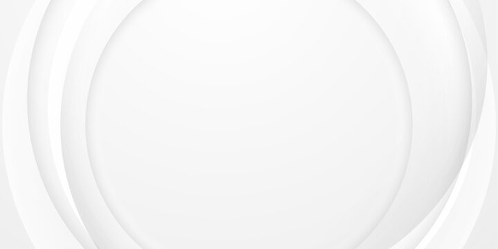 white background circle shape modern futuristic style business banner design