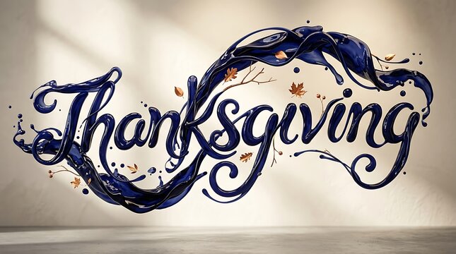 Celebrating thanksgiving day a time for gratitude family and delicious food together