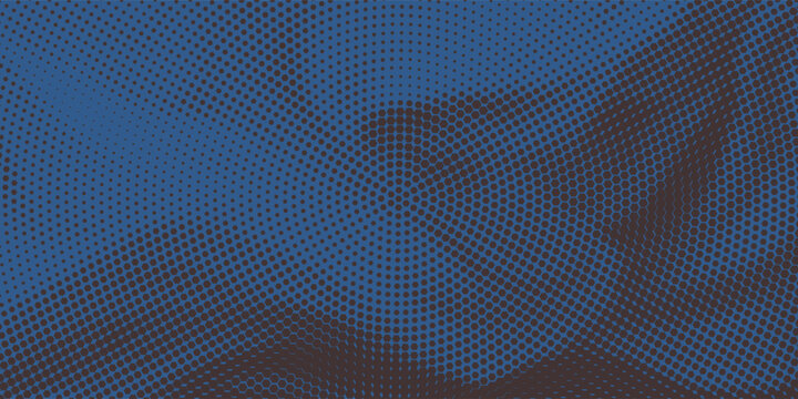 Black abstract vector circle frame halftone dots design element.Halftone effect vector pattern for your design. Circle dots isolated on the white background for advertisement.