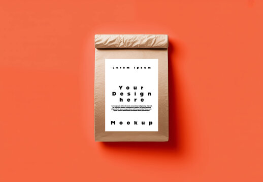 Shrink Wrapped Paper Clothing Mockup