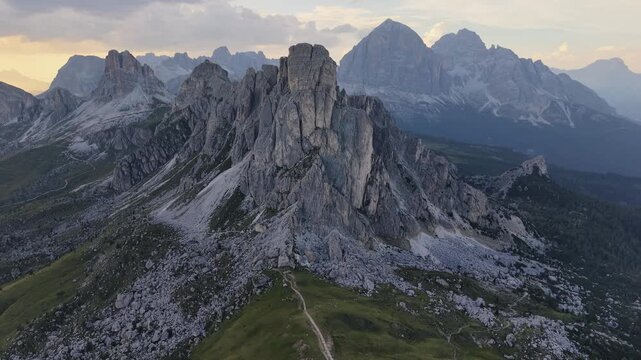 Ra Gusela- Passo Giau- Dolomites- Eastern Alps. Italy.