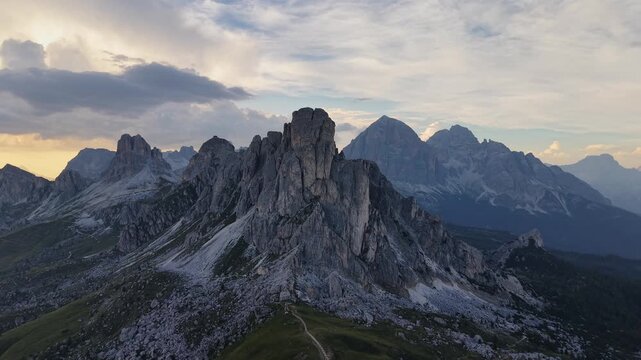 Ra Gusela- Passo Giau- Dolomites- Eastern Alps. Italy.