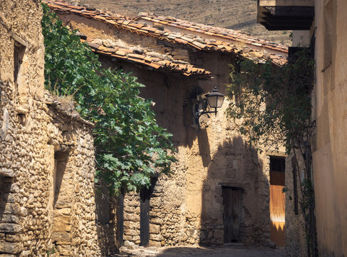 Charming Streets of Mirambel, Teruel Inviting Exploration, Spain