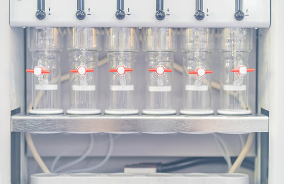 Soxhlet Extraction Fat Analyzer. Extraction device with Soxhlet for the analysis of fat in food Fibre analyzer for rapid determination of dietary fibre according to established enzymatic