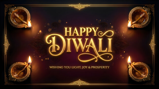 Celebrating the festival of lights joyful wishes for a happy diwali