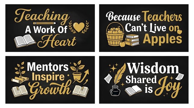 Inspirational quotes celebrating teachers mentors and the joy of learning