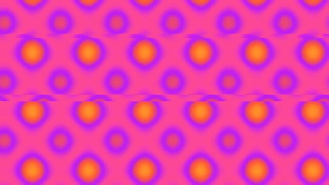 Vibrant orange and pink abstract geometric pattern with glowing diamond shapes