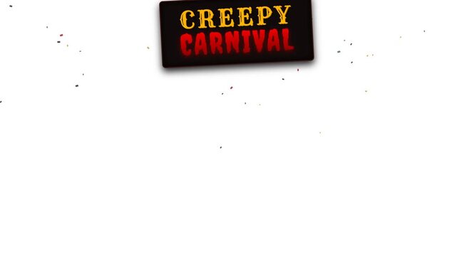 Creepy Carnival Horror Theme Title Animation