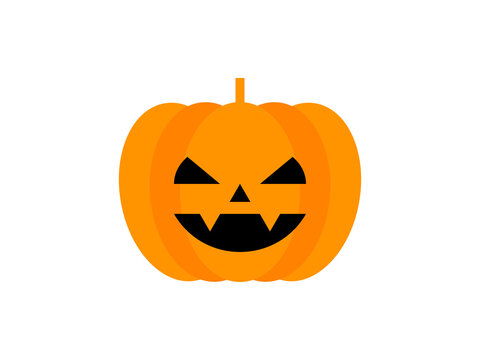 ハロウィンのジャック・オー・ランタンアイコン