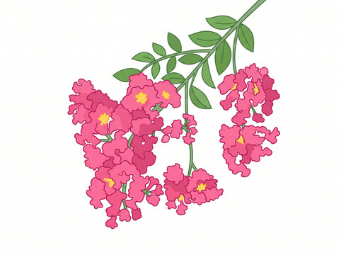 배롱나무꽃