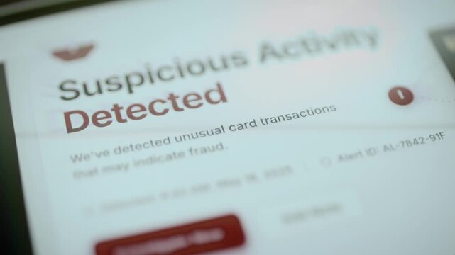 Card fraud alert offers immediate investigation option