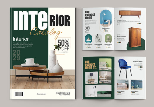 Product Catalog Brochure Template