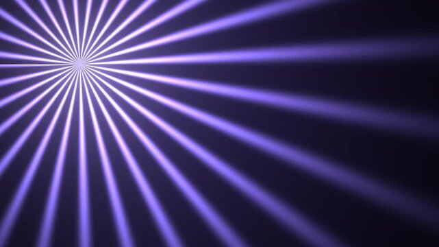 Sunburst pattern radiating bright pale violet beams of light from an upper corner across a smooth dark background with soft glowing edges.
