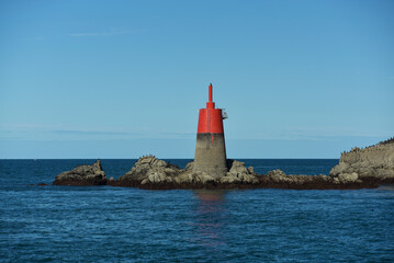 Phares et balises en baie de Saint-Malo © Anthony SEJOURNE