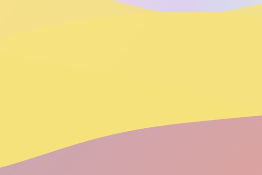 Soft Pastel Wavy Abstract Background with Yellow, Pink, and Purple Hues High Resolution