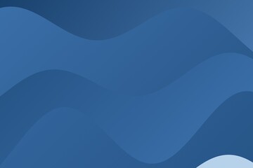 Fototapeta premium Abstract Blue Wavy Background High Resolution