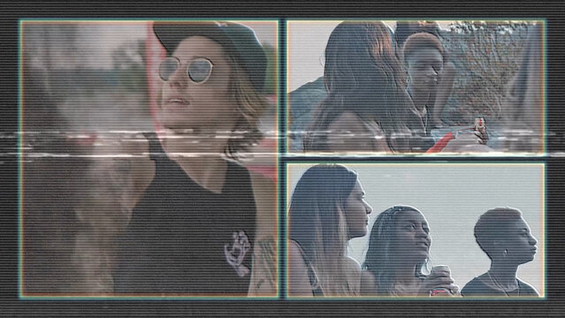 VHS Split Screen Frame 03