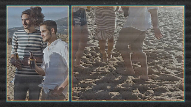 VHS Split Screen Frame 08
