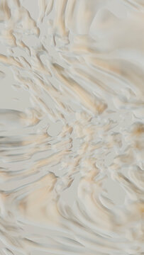Abstract flowing liquid pattern with soft beige tones and smooth