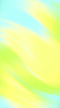 Abstract soft pastel background with flowing yellow and light blue waves.