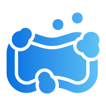 Soap bar Line Gradient Icon