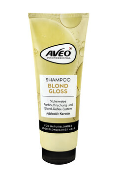 Aveo Professional Shampoo Blond Gloss Hintergrund transparent PNG cut out