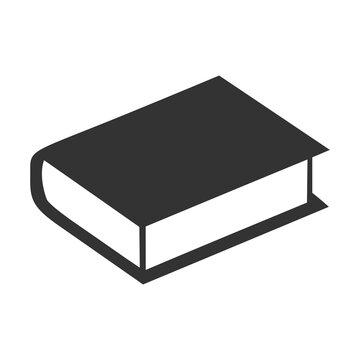 Book icon isolated on transparent background