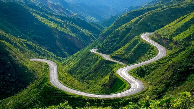 Navigate the thrilling curves of Chicamocha Canyon's steep highway.