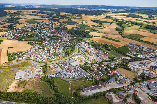Untersiemau town in Bavaria