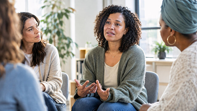 Trauma survivor finding voice and healing through speaking