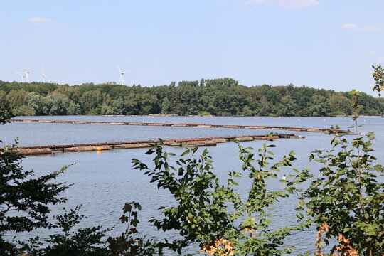 Blick auf den Halterner Stausee im Ruhrgebiet	