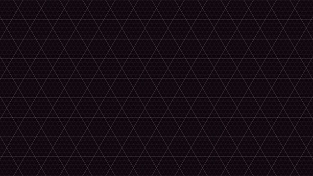 Dark geometric pattern with thin gray triangle grid lines